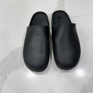 Black Nike  Slip-On Clogs